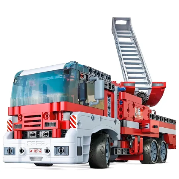 Constructor Clementoni Fire Engine Transport/ Red photo 3