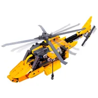 Constructor Clementoni Mountain Rescue Helicopter Elicopter/ Yellow photo 2