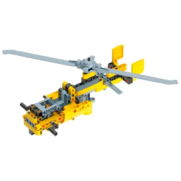 Конструктор Clementoni Mountain Rescue Helicopter Вертолет/ Желтый photo 4