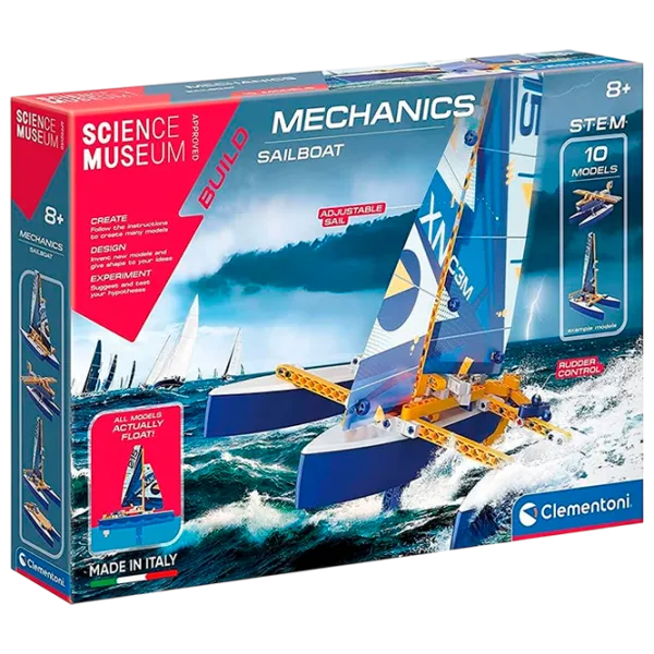 Constructor Clementoni Sailboat Clasic/ Orange photo 1