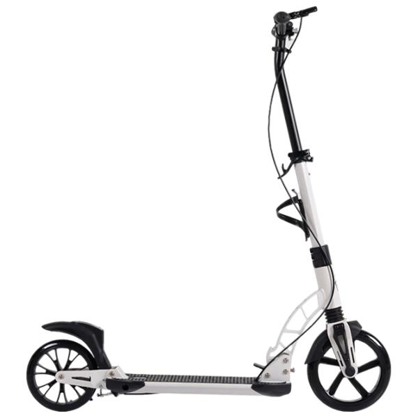 Детский двухколёсный самокат Moni Contrast (MT.124629) 100 кг/ Белый photo 4