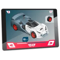 Constructor Clementoni Racing Cars Mașină/ Gray photo 3