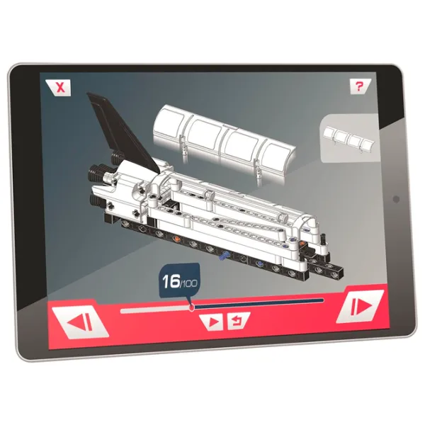 Constructor Clementoni Floating Shuttle Navă spațială/ Gray photo 6