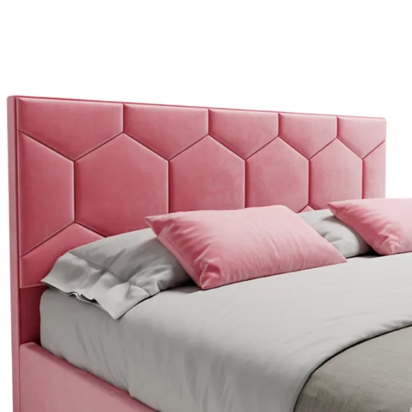 Кровать My-Style my-Dora 200 x 200 см / Фанера / Розовый photo 2