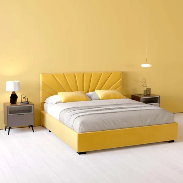 Кровать My-Style my-Anna 90 x 200 см / Фанера / Желтый photo 4