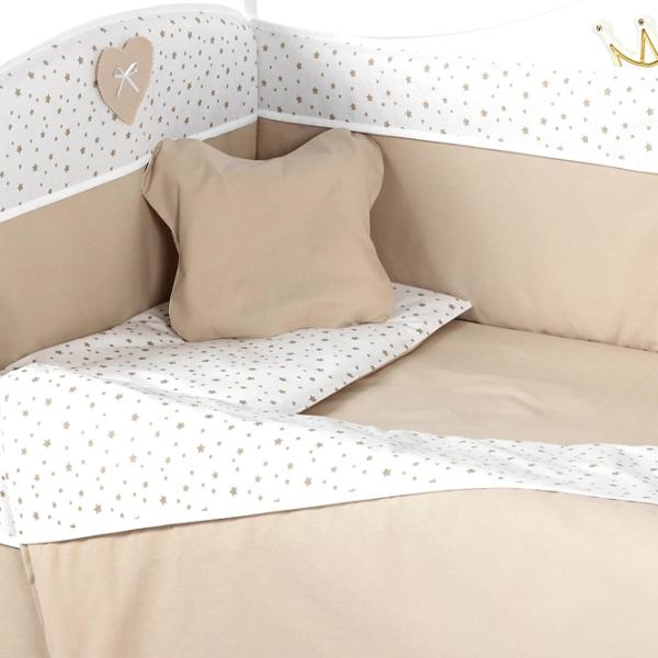 Lenjerie de pat pentru copii PernaMea Comfort (PM.100042/2) Bumbac/ Brown White photo 3 Lenjerie de pat pentru copii PernaMea Comfort (PM.100042/2) Bumbac/ Brown White photo 3