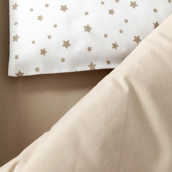 Lenjerie de pat pentru copii PernaMea Comfort (PM.100042/2) Bumbac/ Brown White photo 5 Lenjerie de pat pentru copii PernaMea Comfort (PM.100042/2) Bumbac/ Brown White photo 5