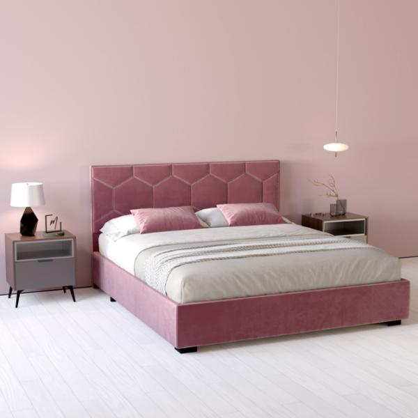 Кровать My-Style my-Dora 120 x 200 см / Фанера / Фиолетовый photo 5