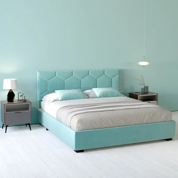 Кровать My-Style my-Dora 120 x 200 см / Фанера / Голубой photo 5