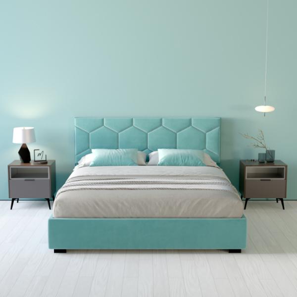 Кровать My-Style my-Dora 120 x 200 см / Фанера / Голубой photo 7