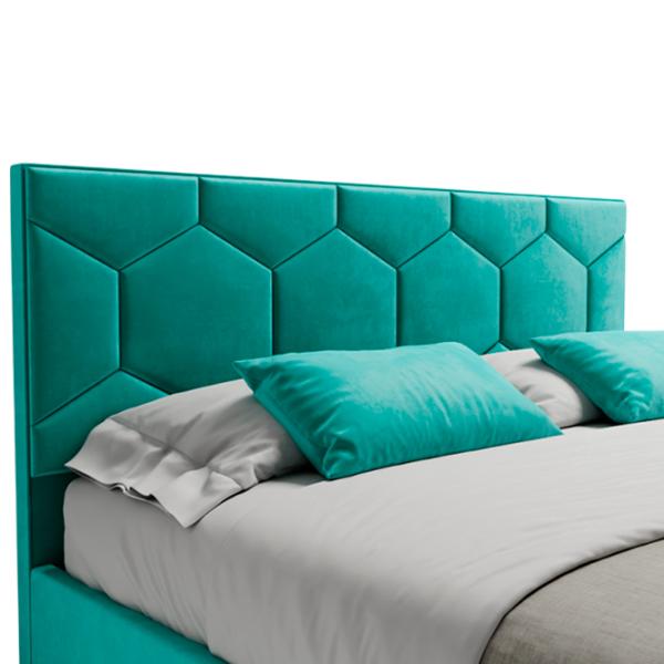 Кровать My-Style my-Dora 140 x 200 см / Фанера / Бирюзовый photo 3