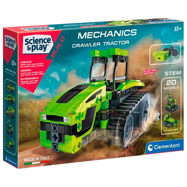 Конструктор Clementoni Crawler Tractor Транспорт/ Зеленый photo 1