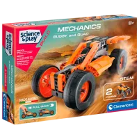 Constructor Clementoni Buggy & Quad Transport/ Orange