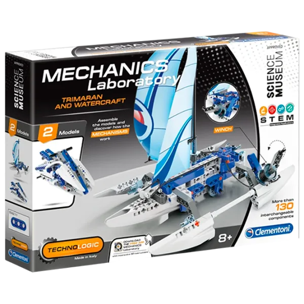 Constructor Clementoni Trimaran and Watercraft Clasic/ White photo 1