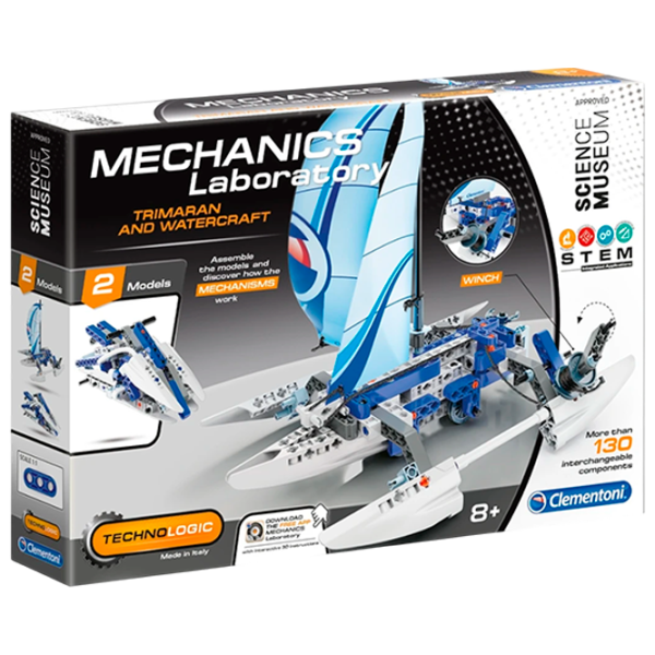 Constructor Clementoni Trimaran and Watercraft Clasic/ White photo 1