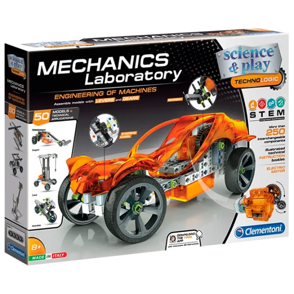 Constructor Clementoni Engineering of Machines Transport/ Orange photo 1