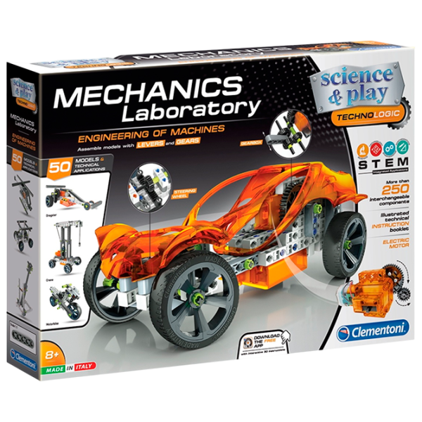 Constructor Clementoni Engineering of Machines Transport/ Orange photo 1