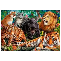 Puzzle Clementoni Wild cats 14+/ Numărul de piese: 500