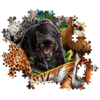 Puzzle Clementoni Wild cats 14+/ Numărul de piese: 500 photo 3