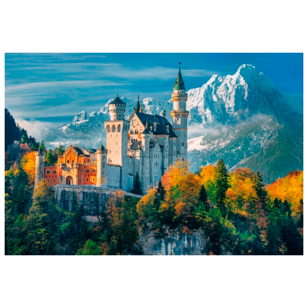Puzzle Clementoni NEUSCHWANSTEIN CASTLE 14+/ Количество деталей: 500 photo 1