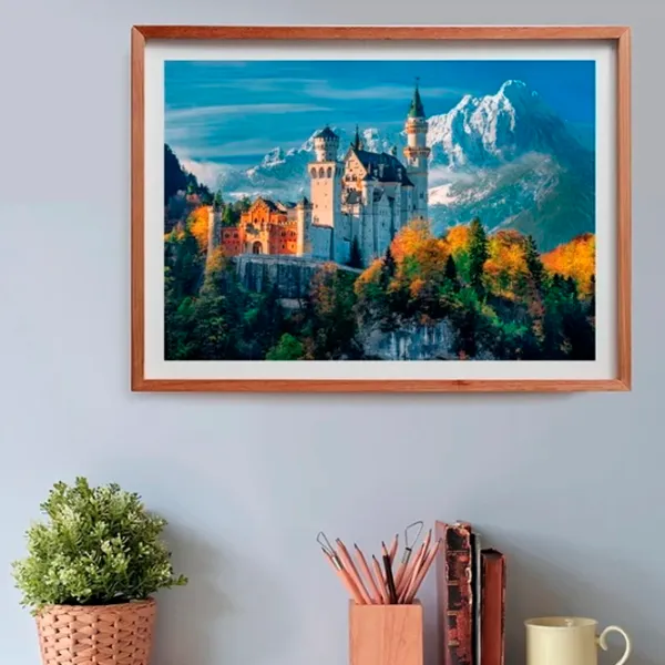 Puzzle Clementoni NEUSCHWANSTEIN CASTLE 14+/ Количество деталей: 500 photo 3