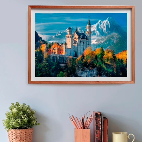 Puzzle Clementoni NEUSCHWANSTEIN CASTLE 14+/ Количество деталей: 500 photo 3
