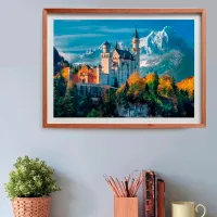 Puzzle Clementoni NEUSCHWANSTEIN CASTLE 14+/ Numărul de piese: 500 photo 3