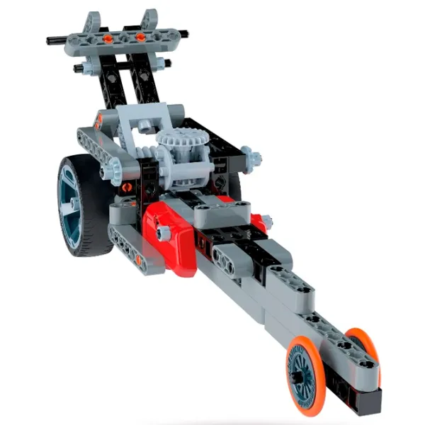 Конструктор Clementoni Roadster and Dragster Транспорт/ Серый photo 3