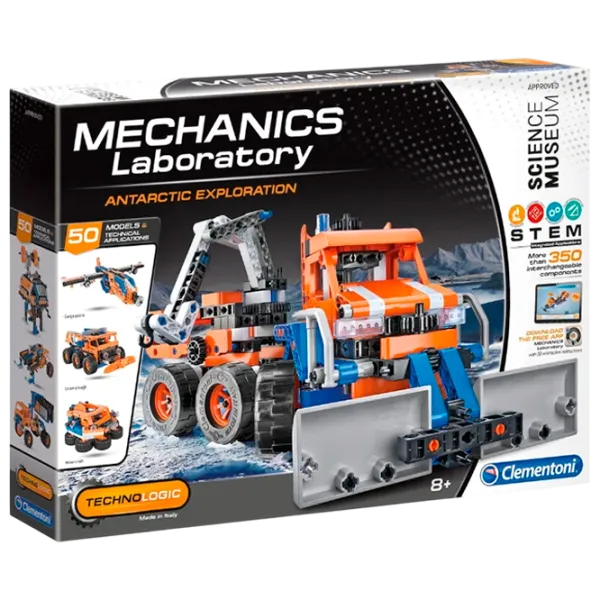 Конструктор Clementoni Antarctic Exploration Транспорт/ Оранжевый photo 1