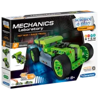 Constructor Clementoni Hot Rod + Race Truck Transport/ Green