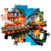 Puzzle Clementoni Strasbourg Old Town 14+/ Numărul de piese: 500 photo 3