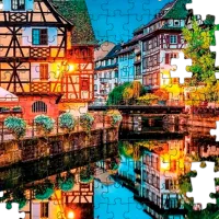 Puzzle Clementoni Strasbourg Old Town 14+/ Numărul de piese: 500 photo 5