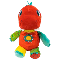 Мягкая игрушка Clementoni Animals My Little Dino 17847  / Красный