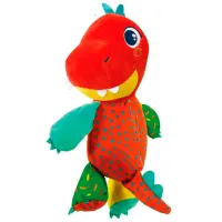 Jucărie moale Clementoni Animals My Little Dino 17847 / Red photo 3