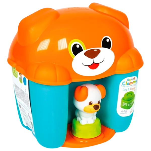 Конструктор Clementoni Toy Dog & Puppy Basket Классический/ Синий photo 1