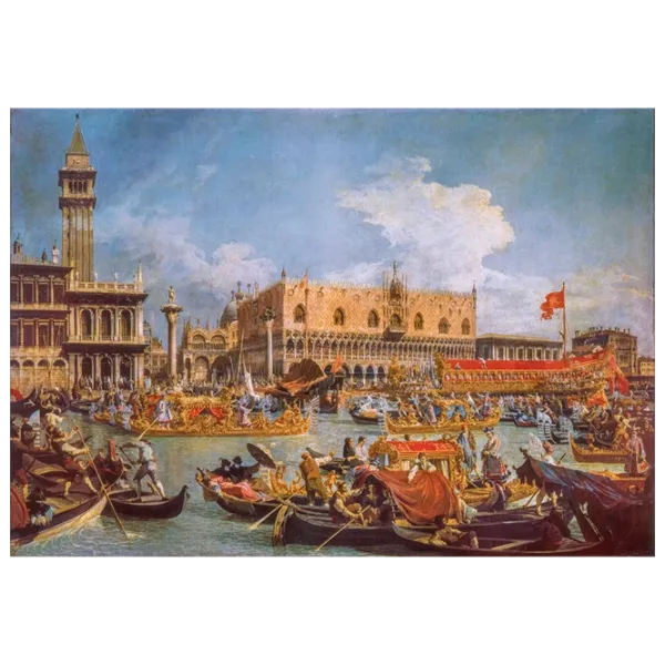 Puzzle Clementoni Canaletto 10+/ Numărul de piese: 1000 photo 1