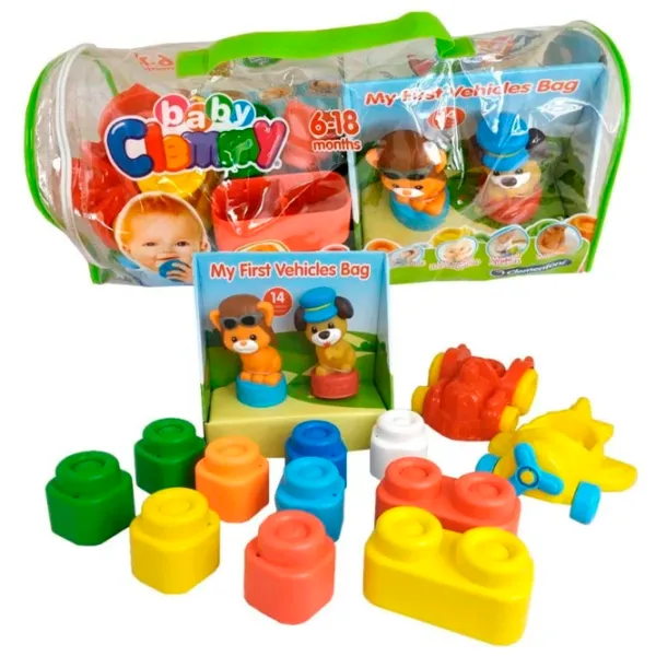 Constructor Clementoni My First Vehicles Bag Clasic/ Multicolor photo 3