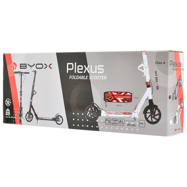 Детский двухколёсный самокат Moni Spooky (MT.124644) 100 кг/ Белый photo 8