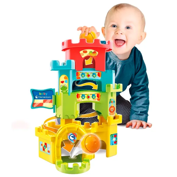 Креативный набор Clementoni Baby Ball Drop Castle 17226 10+ месяцев / Разноцветный Разноцветный photo 3