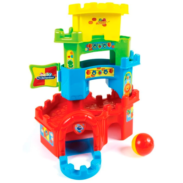 Креативный набор Clementoni Baby Ball Drop Castle 17226 10+ месяцев / Разноцветный Разноцветный photo 5