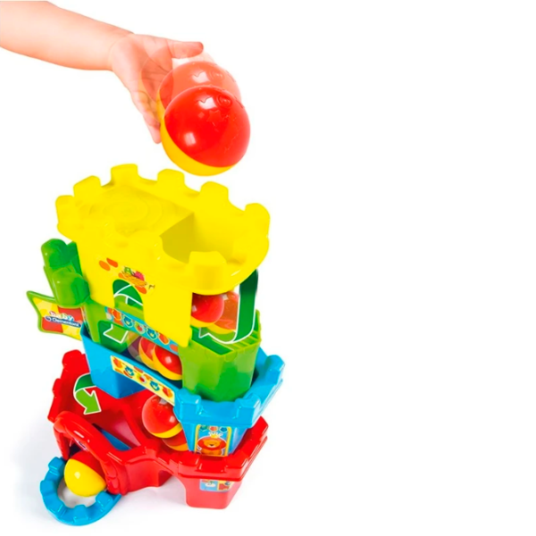 Креативный набор Clementoni Baby Ball Drop Castle 17226 10+ месяцев / Разноцветный Разноцветный photo 6