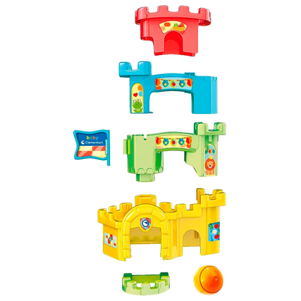 Креативный набор Clementoni Baby Ball Drop Castle 17226 10+ месяцев / Разноцветный Разноцветный photo 8