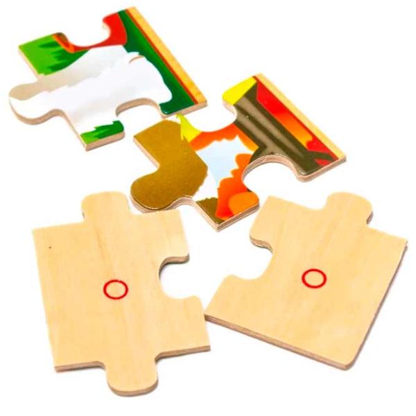 Puzzle Melissa & Doug Domestic animals 3+/ Numărul de piese: 48 photo 4