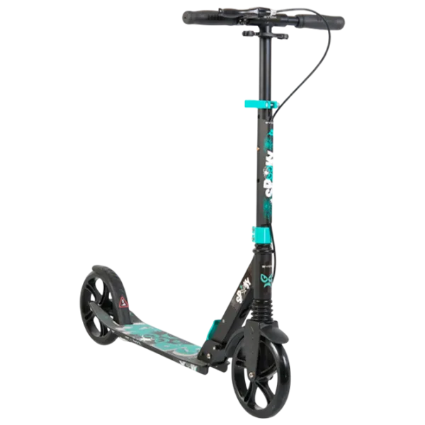 Детский двухколёсный самокат Moni Spooky (MT.124646) 100 кг/ Синий photo 1