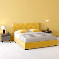 Кровать My-Style my-Dora 160 x 200 см / Фанера / Желтый photo 5