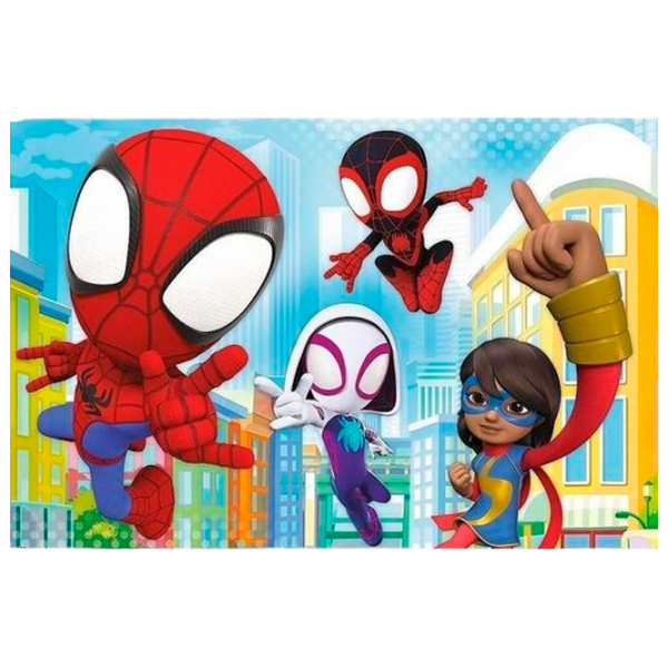 Puzzle Trefl Spiderman 3+/ Numărul de piese: 60 photo 1