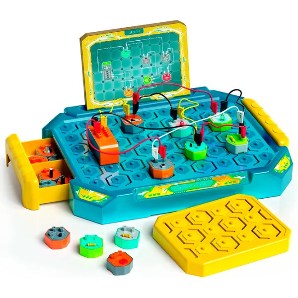 Игровой набор Clementoni Science & Play Electronics Laboratory 61548 8+ / Разноцветный Синий photo 2