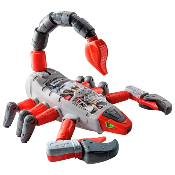 Конструктор с радиоуправлением Clementoni Scorpion Robot Робот/ Серый photo 2