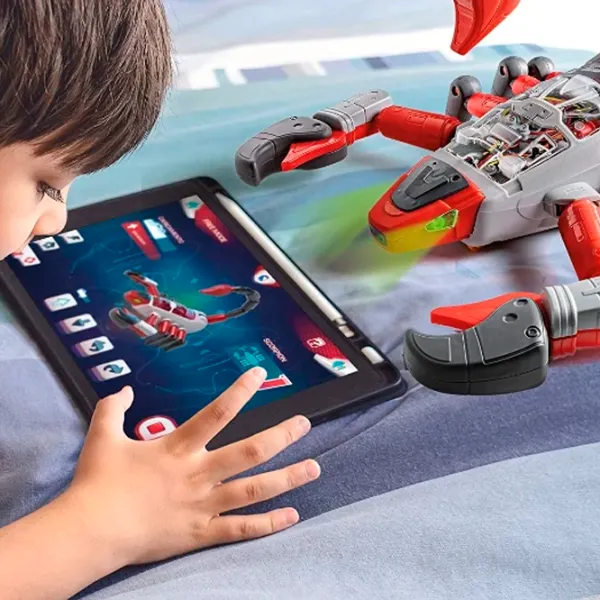 Конструктор с радиоуправлением Clementoni Scorpion Robot Робот/ Серый photo 6