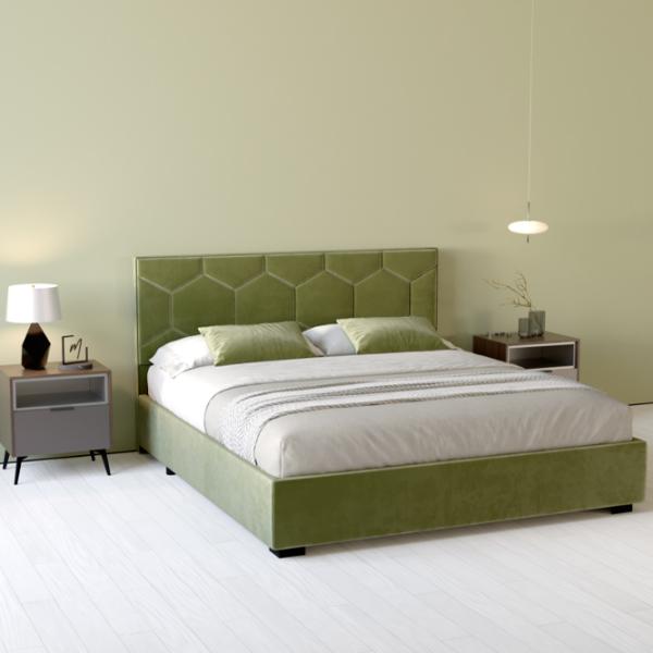 Кровать My-Style my-Dora 140 x 200 см / Фанера / Хаки photo 3